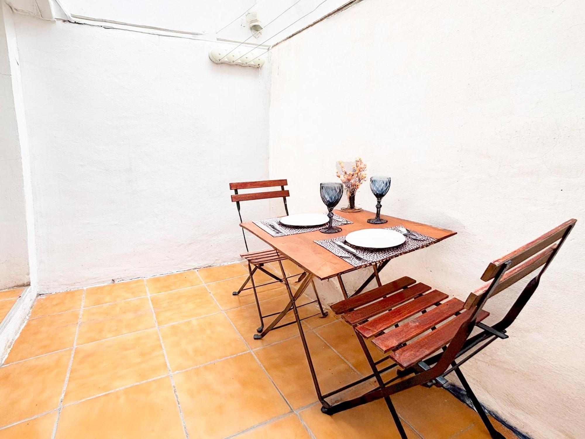 Apartamento Luminoso, Con Patio Y Buena Zona Madrid Exterior foto