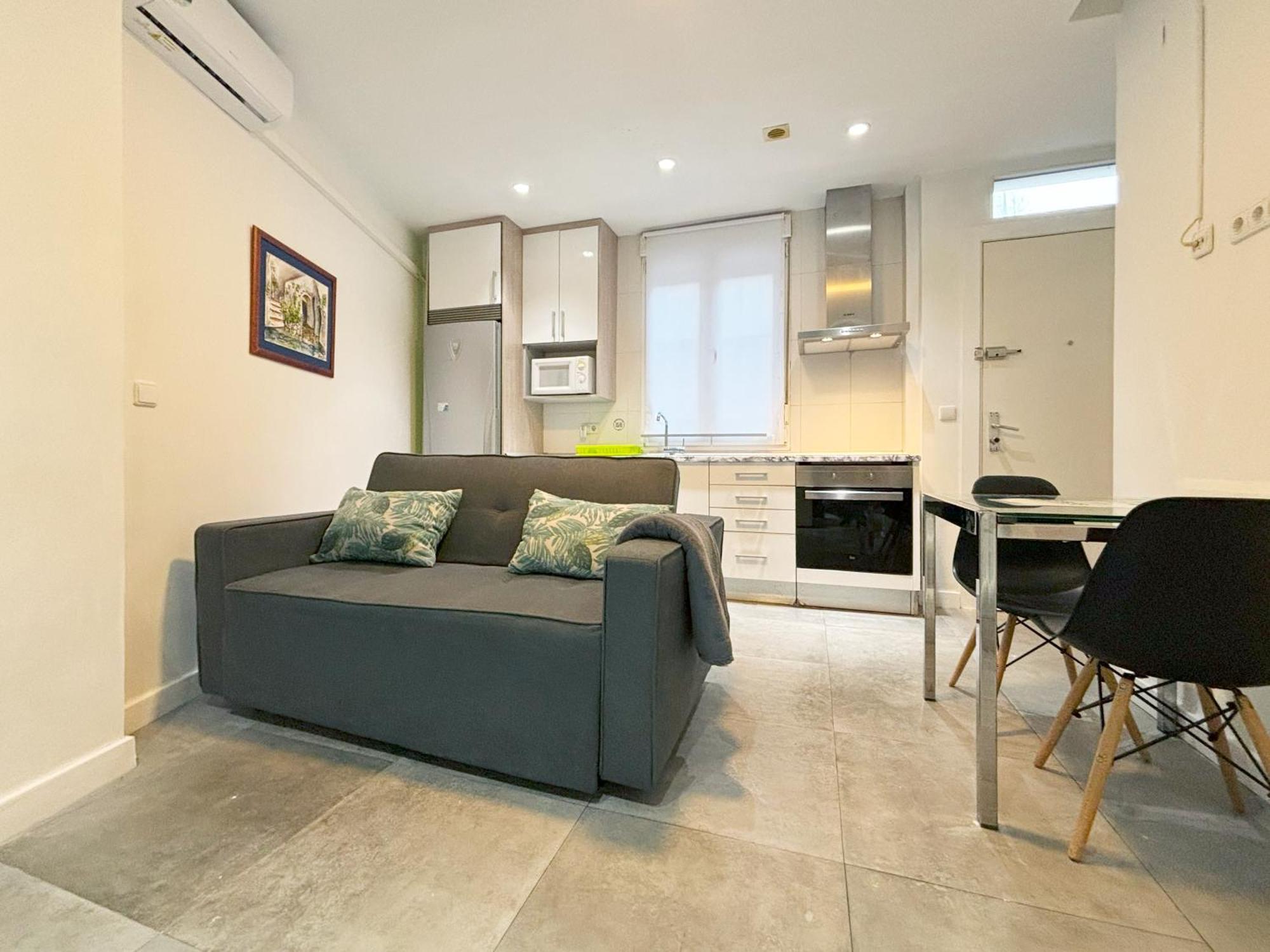 Apartamento Luminoso, Con Patio Y Buena Zona Madrid Exterior foto